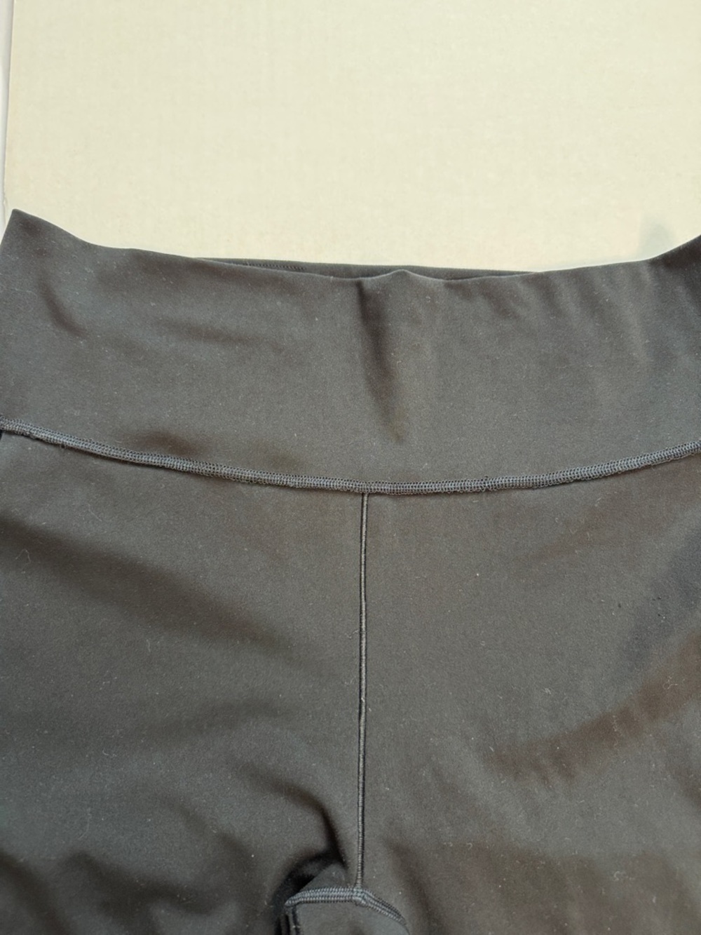 Adidas High-Rise Workout Leggings Cropped Black size Large - Picture 6 of 13